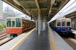 阪神尼崎駅(5/6)コンペ発表会への道